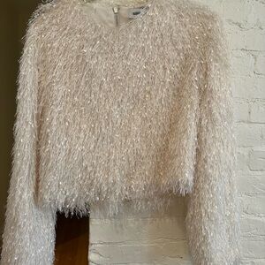 Saint Art Greta Feather Top